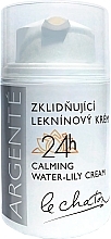 Fragrances, Perfumes, Cosmetics Soothing Water-Lily Face Cream - Le Chaton 24 H Calming Water-Lily Cream