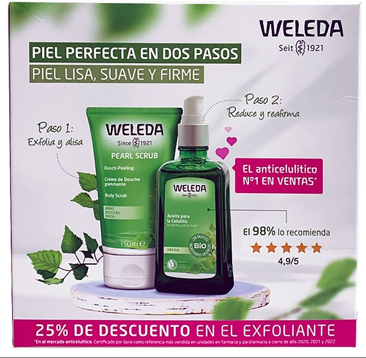 Set - Weleda Set (b/peel/150ml + b/oil/100ml) — photo N1