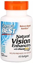 Complex for Eye Health, capsules - Doctor's Best Natural Vision Enhancers with Lutemax — photo N1