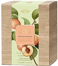 Maurer & Wirtz 4711 Aqua Colognia White Peach & Coriander - Set — photo N1