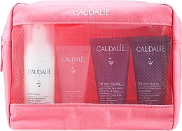 Fragrances, Perfumes, Cosmetics Set - Caudalie Vinosource-Hydra Summer Set (cl/mousse/50ml + f/gel/15ml + sh/gel/30ml + b/lot/30ml)