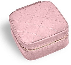 Fragrances, Perfumes, Cosmetics Cosmetic Bag - Gillian Jones Jewelry Box Rose Velour