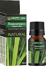 Lemongrass Essential Oil - Aroma Inter — photo N2