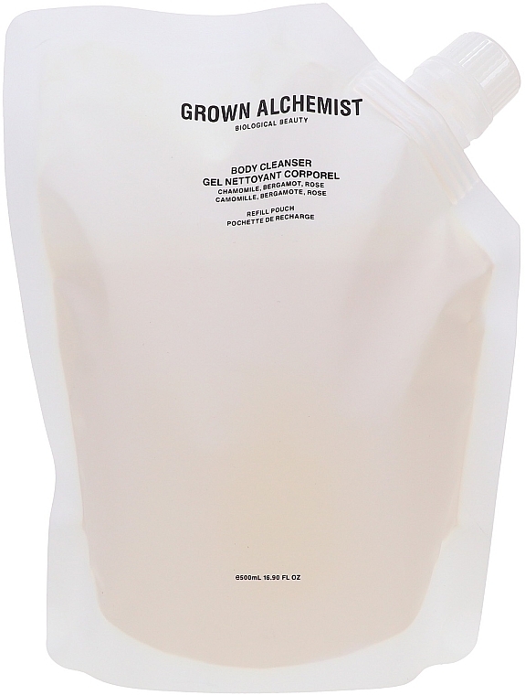 Shower Gel - Grown Alchemist Body Cleanser Chamomile, Bergamot & Rose (doypack) — photo N1