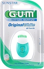 Fragrances, Perfumes, Cosmetics Waxed Dental Floss with Fluoride - G.U.M Original White Floss