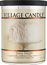 Fragrances, Perfumes, Cosmetics Scented Candle 'Sweet Pleasure' - Village Candle Dolce Delight