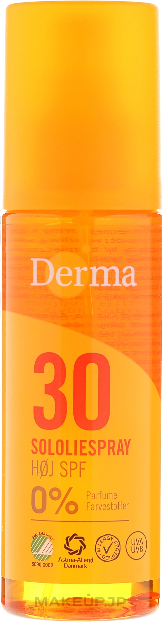 Sunscreen Body Oil - Derma Sun Sun Oil SPF30 High — photo 150 ml