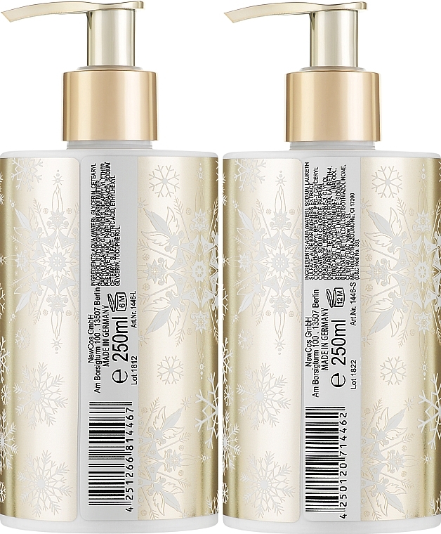 Set - Vivian Gray Golden Glitters Christmas Set (cr/soap/250 ml + h/lot/250 ml) — photo N3