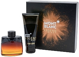 Fragrances, Perfumes, Cosmetics Montblanc Legend Night - Set (edp/50ml + sh/gel/100ml)