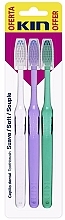 Fragrances, Perfumes, Cosmetics Set - Kin Cepillo Dental Soft Toothbrush