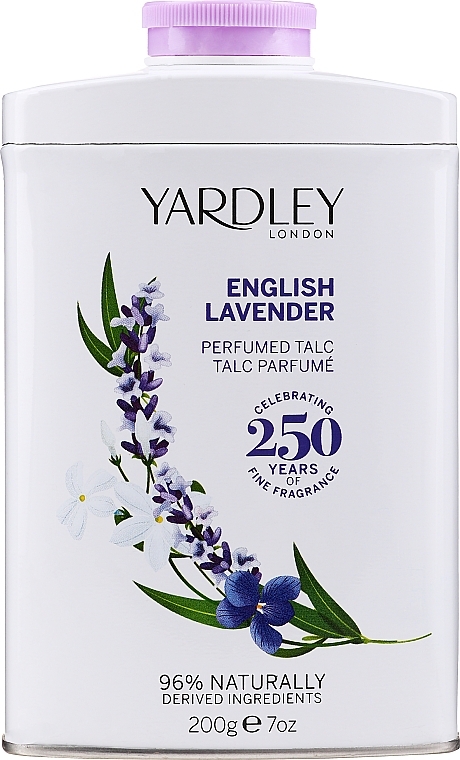 Body Talc - Yardley English Lavender Perfumed Talc — photo N1