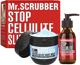 Set - Mr.Scrubber Stop Cellulite Massage Cold Pepper Slim (cr/cold/250g + oil/100ml) — photo N1