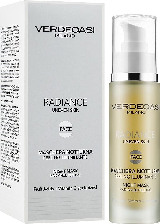 Radiance Peeling Night Mask - Verdeoasi Radiance Night Mask Peeling — photo N2