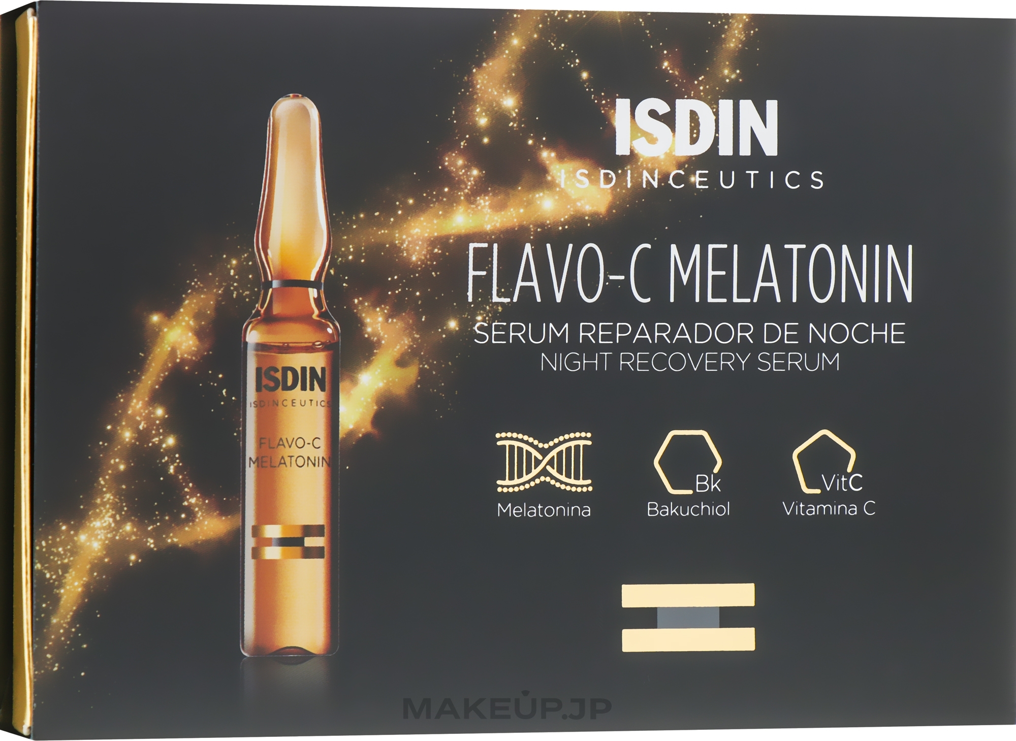 Night Face Serum - Isdin Isdinceutics Flavo C Melatonin Serum Reparador De Noche — photo 10 x 2 ml