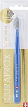 Toothbrush "Velvet CS 12460", blue with grey bristles - Curaprox — photo N2