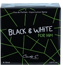 Fragrances, Perfumes, Cosmetics Cindy C. Black & White For Him - Eau de Parfum