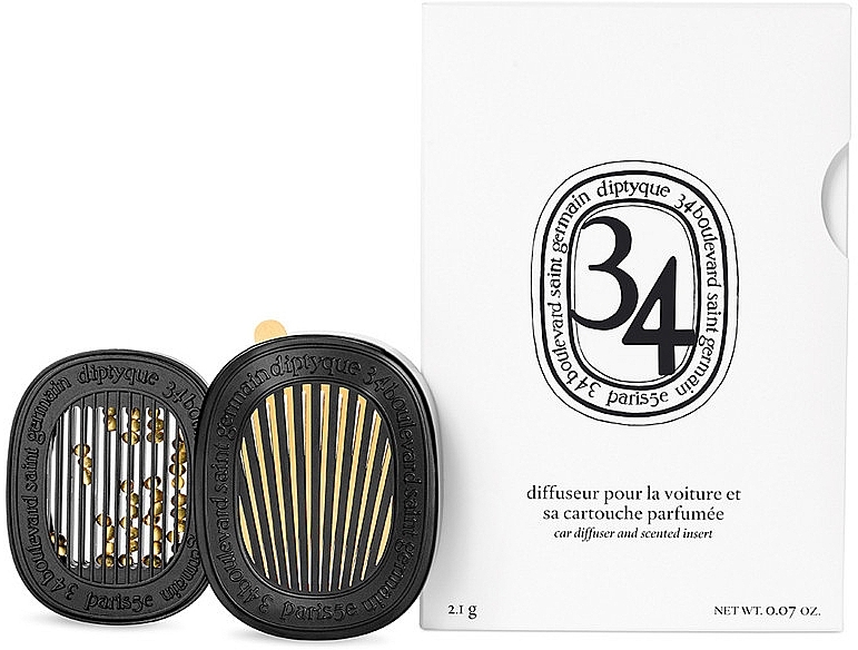 Diptyque 34 boulevard Saint Germain - Car Air Freshener — photo N1