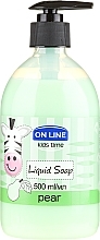 Fragrances, Perfumes, Cosmetics Liquid Soap "Pear" - On Line Kids Time Liquid Soap Pear