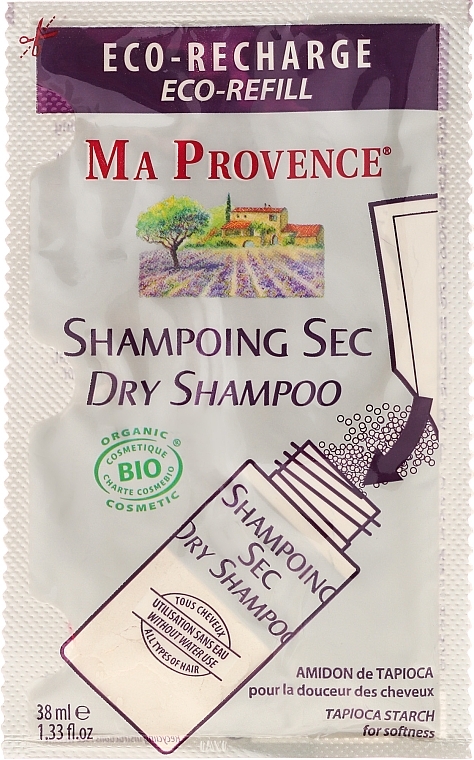Hair Dry Shampoo in Sachet - Ma Provence Dry Shampoo (Refill) — photo N1