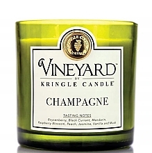 Fragrances, Perfumes, Cosmetics Scented Candle in Glass - Kringle Candle Champagne