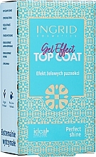 Top Coat - Ingrid Cosmetics Ideal+ Gel Effect Top Coat — photo N4