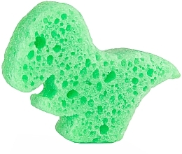 Reusable Foaming Bath Sponge for Kids 'T-Rex' - Spongelle Spongeasaurus T-Rex Body Wash Infused Buffer — photo N3