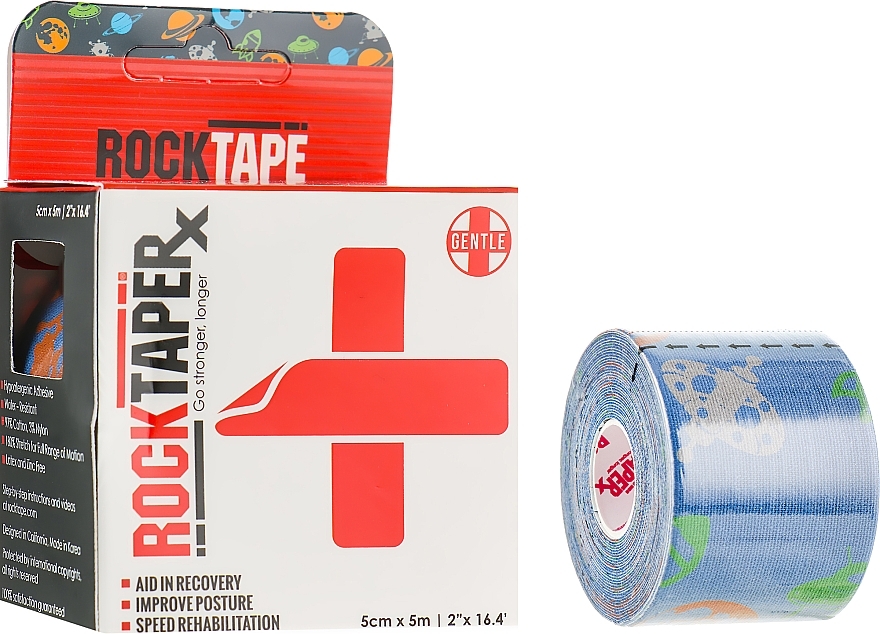 Kinesio Tape 'Space' - RockTape Kinesio Tape RX — photo N2