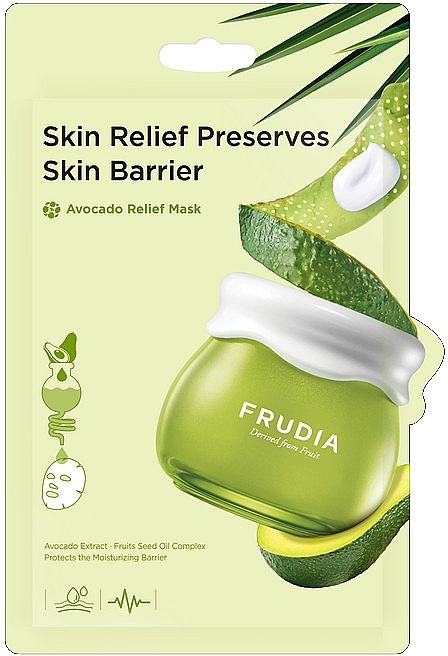 Relief Avocado Sheet Mask - Frudia Avocado Relief Mask — photo N3