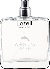 Fragrances, Perfumes, Cosmetics Lazell White Line - Eau de Toilette (tester without cap)