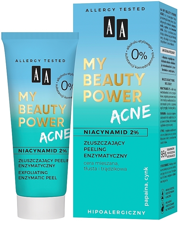 Exfoliating Enzyme Peeling - AA My Beauty Power Acne — photo N1