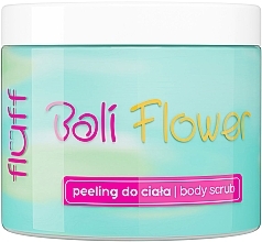 Fragrances, Perfumes, Cosmetics Body Scrub - Fluff Bali Flower Body Scrub