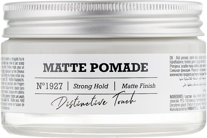 Matte Hair Wax - FarmaVita Amaro Matte Pomade — photo N1