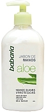 Hand Liquid Soap - Babaria Aloe Vera Hand Soap — photo N2
