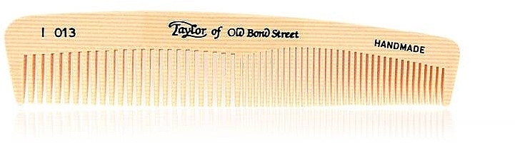 Men Comb, 12.5 cm, ivory - Taylor of Old Bond Street Herenkam Ivoor Grof/ Fijn Small — photo N2