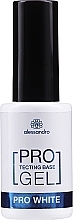 Fragrances, Perfumes, Cosmetics Strengthening Base Coat - Alessandro International Protectig Base Gel Pro White