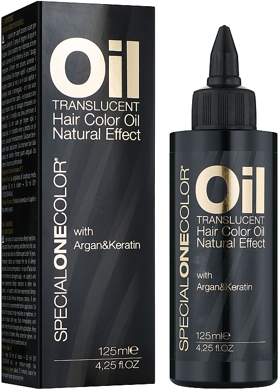 Ammonia-Free Hair Color with Argan Oil & Keratin - Trendy Hair Oil Translucent Hair Color — photo N1