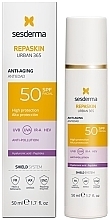 Fragrances, Perfumes, Cosmetics Anti-Aging Face Sunscreen - Sesderma Repaskin Urban 365 Anti-aging Spf50