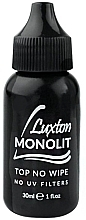 Gel Polish Top Coat without Sticky Layer - Luxton Monolit Top No-Wipe No UF — photo N3