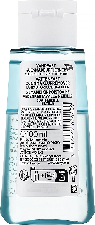 Bi-Phase Eye Makeup Remover - Vichy Purete Thermale Waterproof Eye Make-Up Remover — photo N4