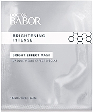 Whitening Face Mask - Doctor Babor Brightening Intense Bright Effect Mask — photo N4