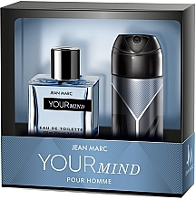 Set - Jean Marc Your Mind (deo/150ml + edt/100ml) — photo N1