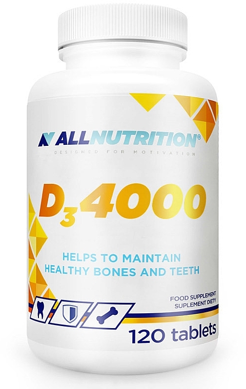 Vitamin D3 - AllNutrition Vitamin D3 4000 — photo N1