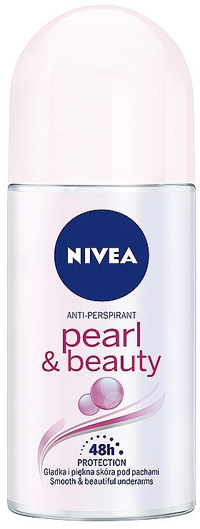 Roll-on Deodorant Antiperspirant "Pearl & Beauty" - NIVEA Pearl & Beauty Deodorant Roll-on — photo N1