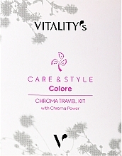 Colored Hair Set - Vitality's C&S Colore Chroma Kit Travel — photo N1