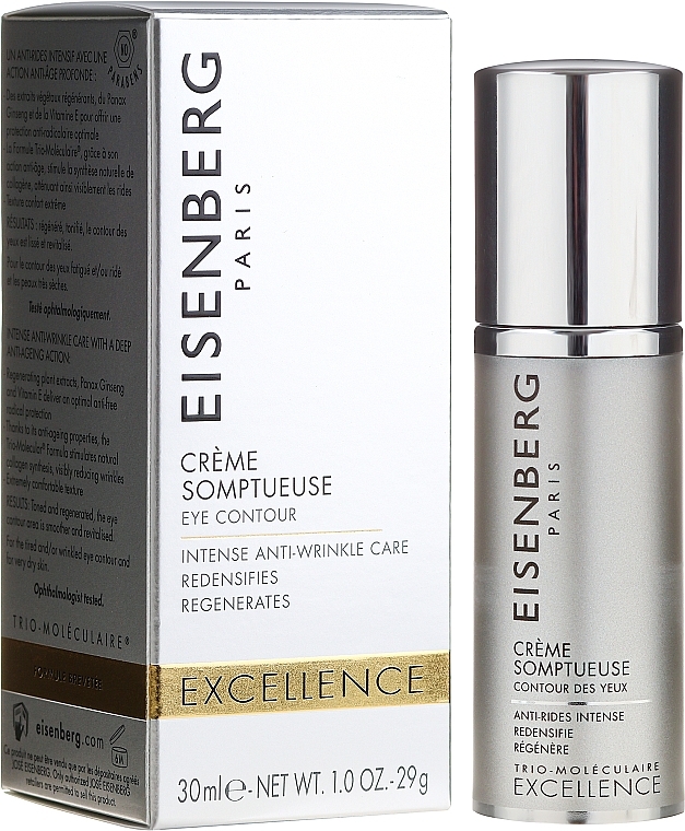 Eye Cream - Jose Eisenberg Excellence Creme Somptueuse — photo N1