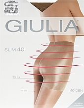 Tights "Slim" 40 den, daino - Giulia — photo N1