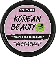 Fragrances, Perfumes, Cosmetics Facial Cleansing Butter "Korean Beauty" - Beauty Jar Facial Cleansing Butter