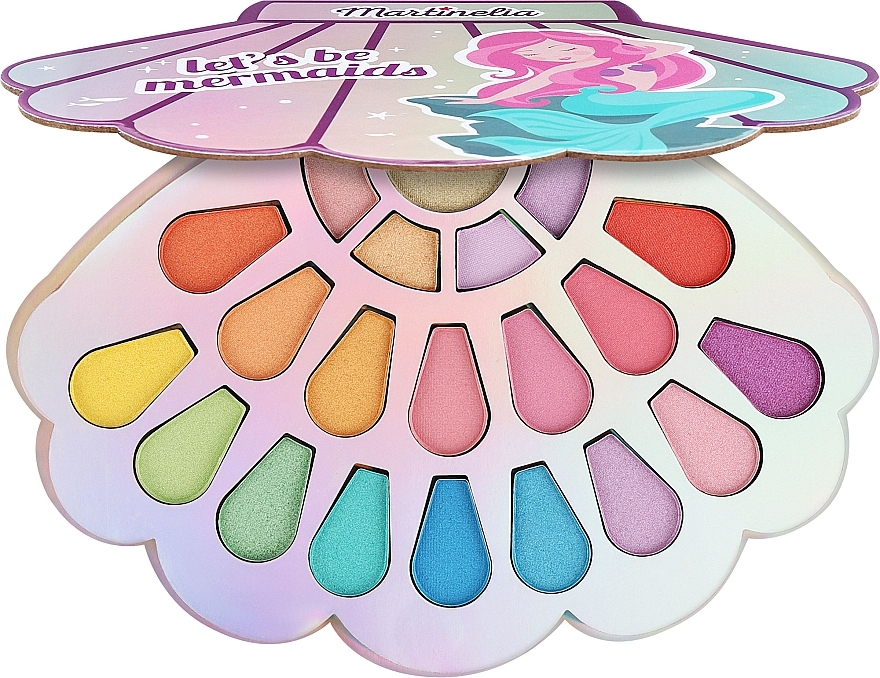 Kid's Makeup Palette - Martinelia Let's be Mermaid — photo N1