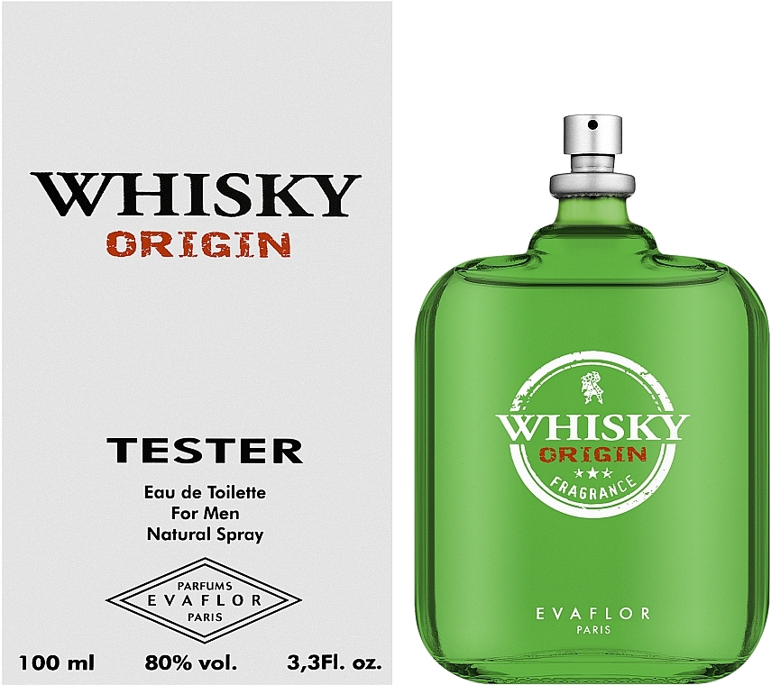 Evaflor Whisky Origin - Eau de Toilette (tester without cap) — photo N3