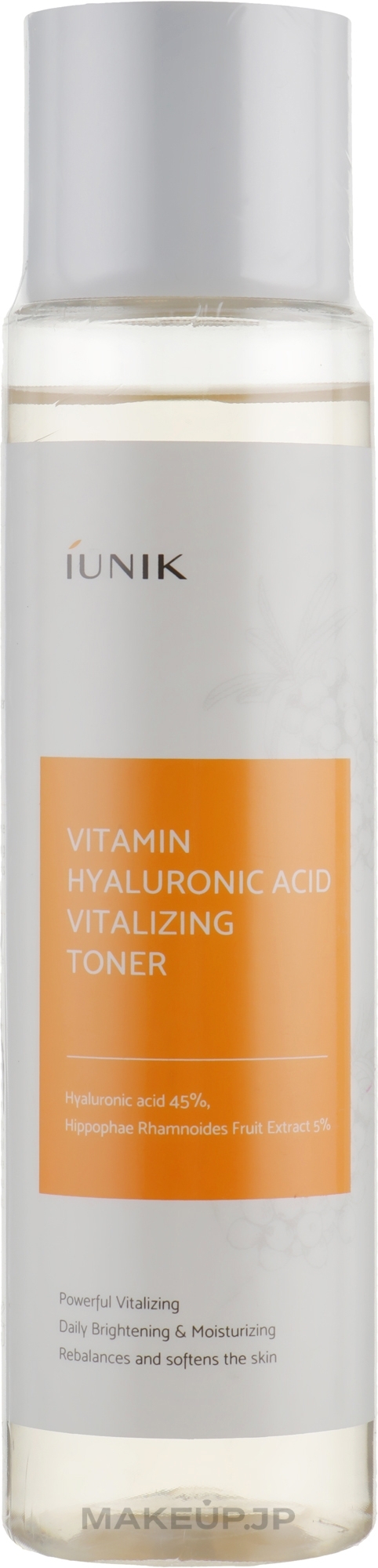Moisturizing Toner - iUNIK Vitamin Hyaluronic Acid Vitalizing Toner — photo 200 ml
